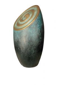 Bronzen urn 'Graankorrel' (zonder sokkel)