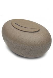 Handgemaakte keramische urn
