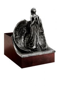 Engel urn metaal 'Verlichting'