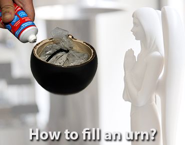 legendURN How to fill a cremation urn?